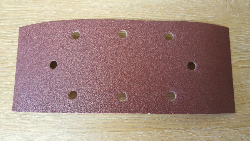 1/3 SANDING SHEETS - 93mm x 240mm - PUNCHED (Pack of 10)