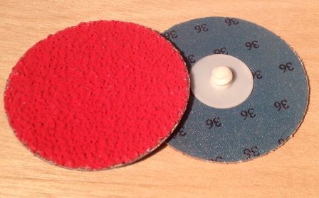 10 x Swift-Lock (Roloc) Ceramic Sanding Discs (50mm x 40 Grit)