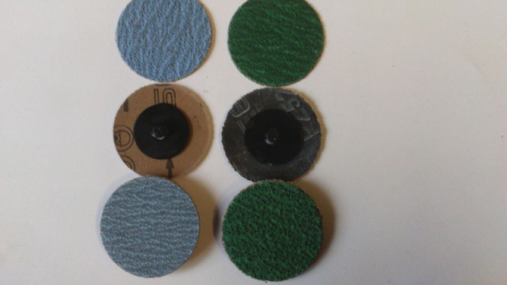 10 x Swift-Lock Top Size Zirconium Sanding Discs (25mm - 60 Grit)