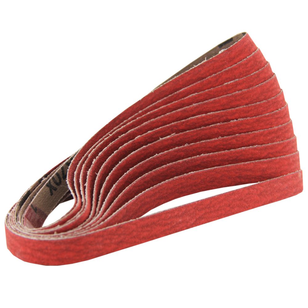 13mm x 533mm Ceramic Abrasive Belt (Choice of Grits & Pack Qty's)