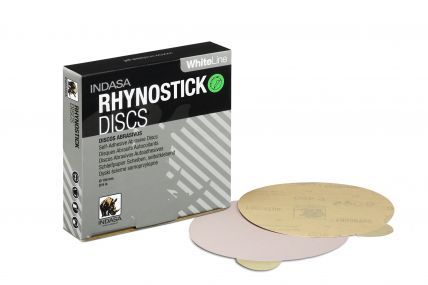 150mm Indasa Whiteline S/Adh Plain Discs