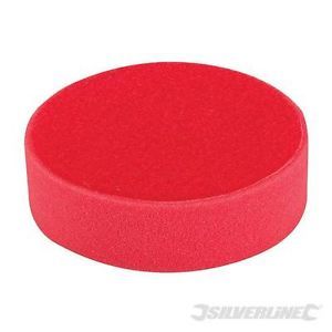 180mm Polishing Foam Head - Hook & Loop - Red
