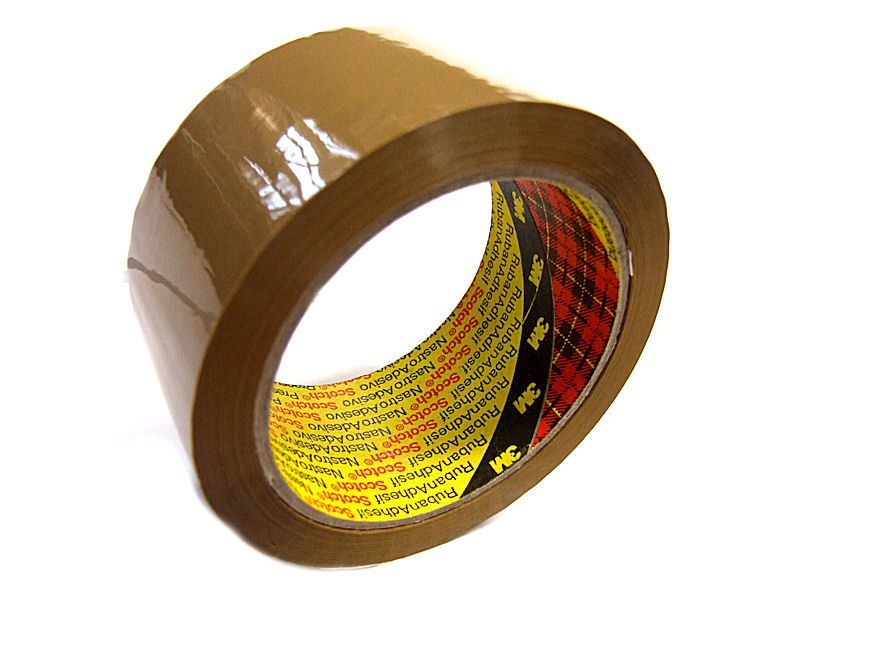 3M Brown/Buff Box Sealing Tape 48mm x 132m