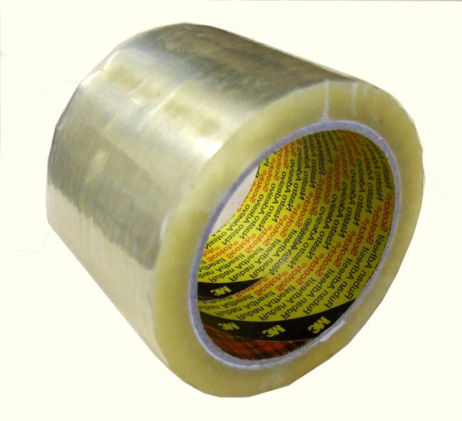 3M Clear Box Sealing Tape 75mm x 66m
