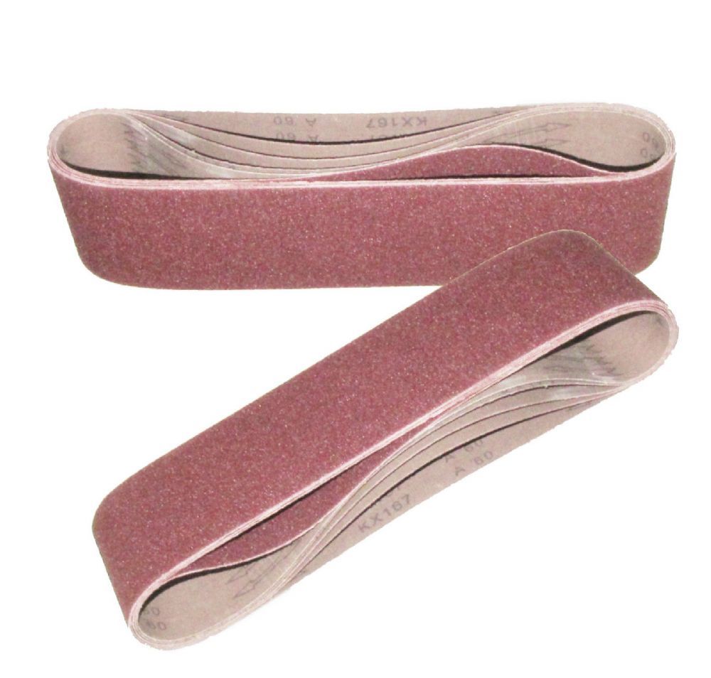 40mm x 740mm Aluminium Oxide Belt (Choice Of Pack Qty's & Grits)