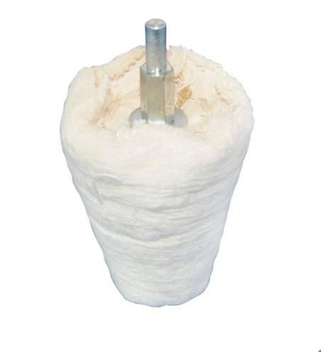 50mm Goblet Polishing Mop with 6mm arbor