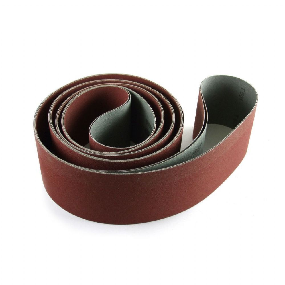 50mm x 2740mm Aluminium Oxide Belt (Choice Of Pack Qty's & Grits) (320 / 6 Belts)