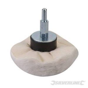 60mm Dome Polishing Mop with 6mm arbor