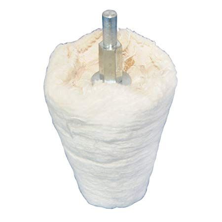 60mm Goblet Polishing Mop with 6mm arbor