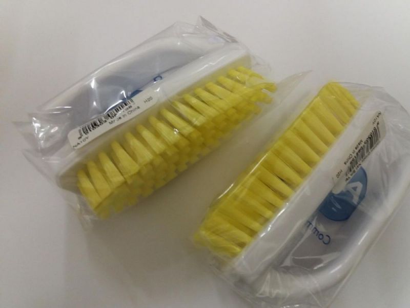 Addis 100mm Grippy Nail Brush (Choice of Colours & Qty) (Green / 6)