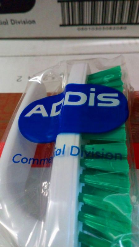 Addis 100mm Grippy Nail Brush (Choice of Colours & Qty) (Green / 6)