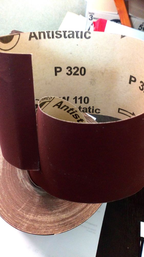 BW110 / BW114 Hermes Abrasive Roll 115mm x 10m