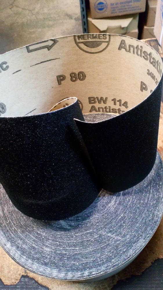 BW110 / BW114 Hermes Abrasive Roll 115mm x 50m