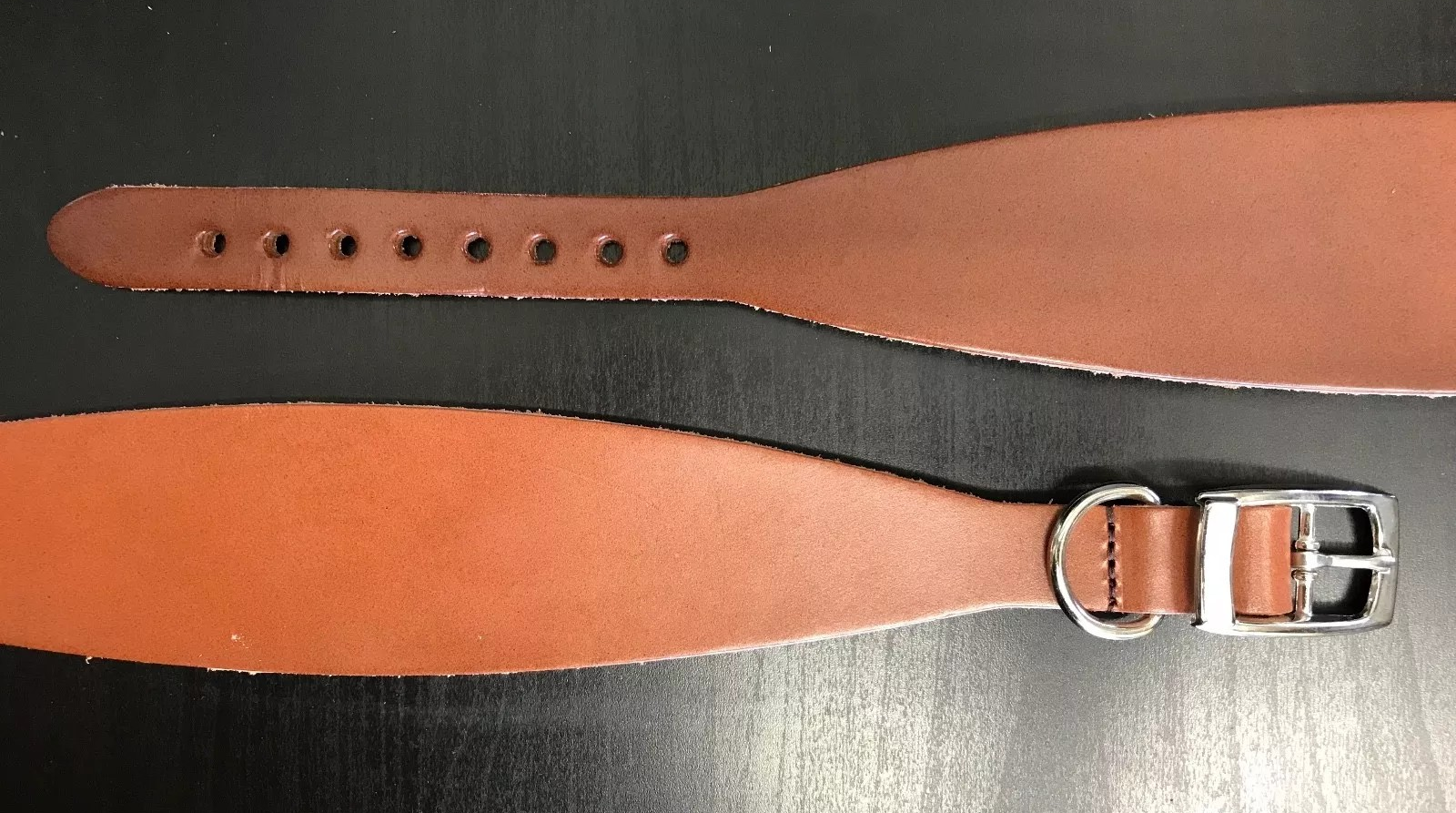 Dog Collar - Greyhound - Variety of Colours & Sizes (Tan, Medium)
