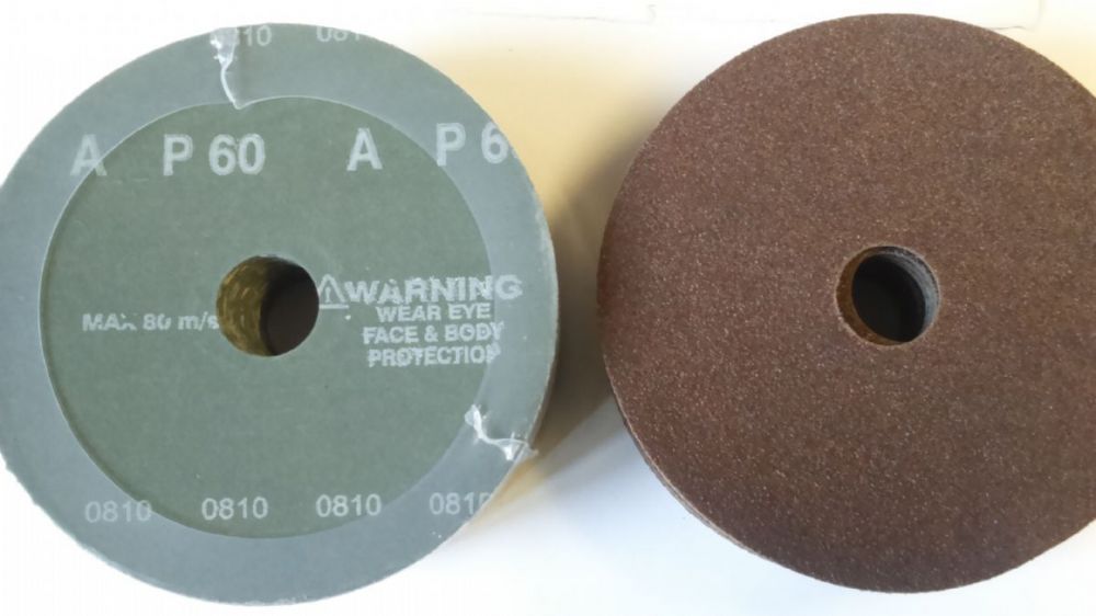 Fibre Disc - Aluminium Oxide (125 x 22 x 80 grit - Qty: 25)