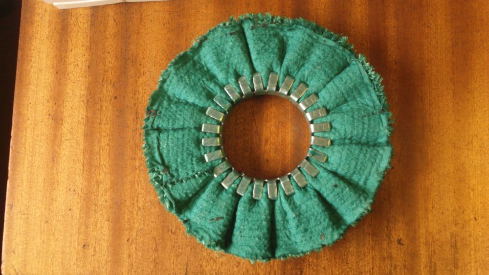 GREEN TREATED AIRFLOW SISAL MOP 8