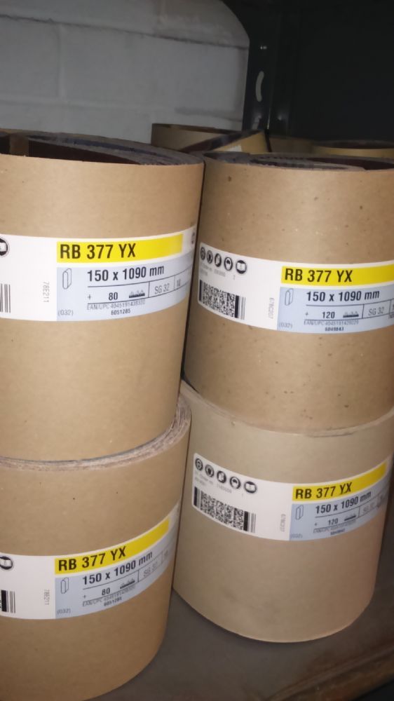 Hermes RB377 YX Alum Oxide Belt 150mm x 1090mm (Pack of 10)