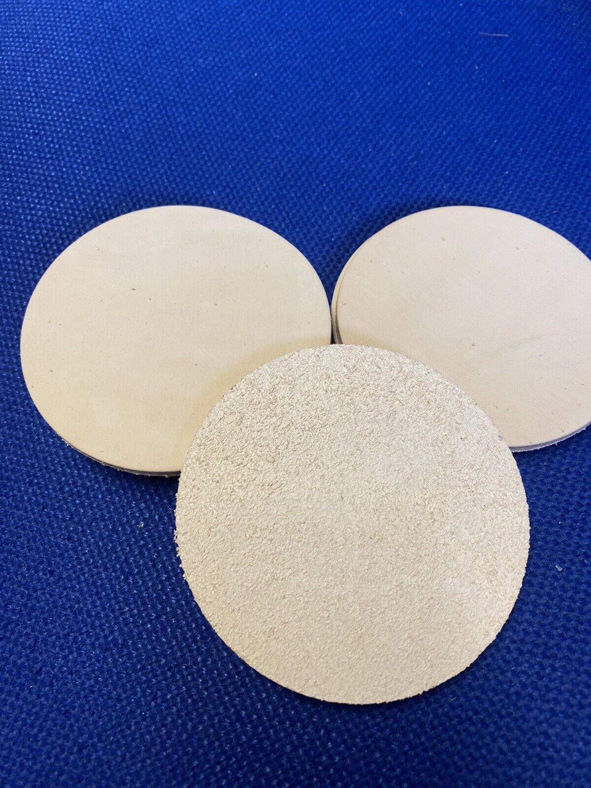 Leather Coasters - Nat Veg - Round or Square 90mm (3.1/2