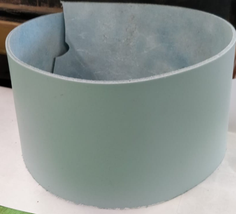 Leather Panels - 12.3/8 inch x 9.1/8 inch - Various Colours Available (Baby Blue)