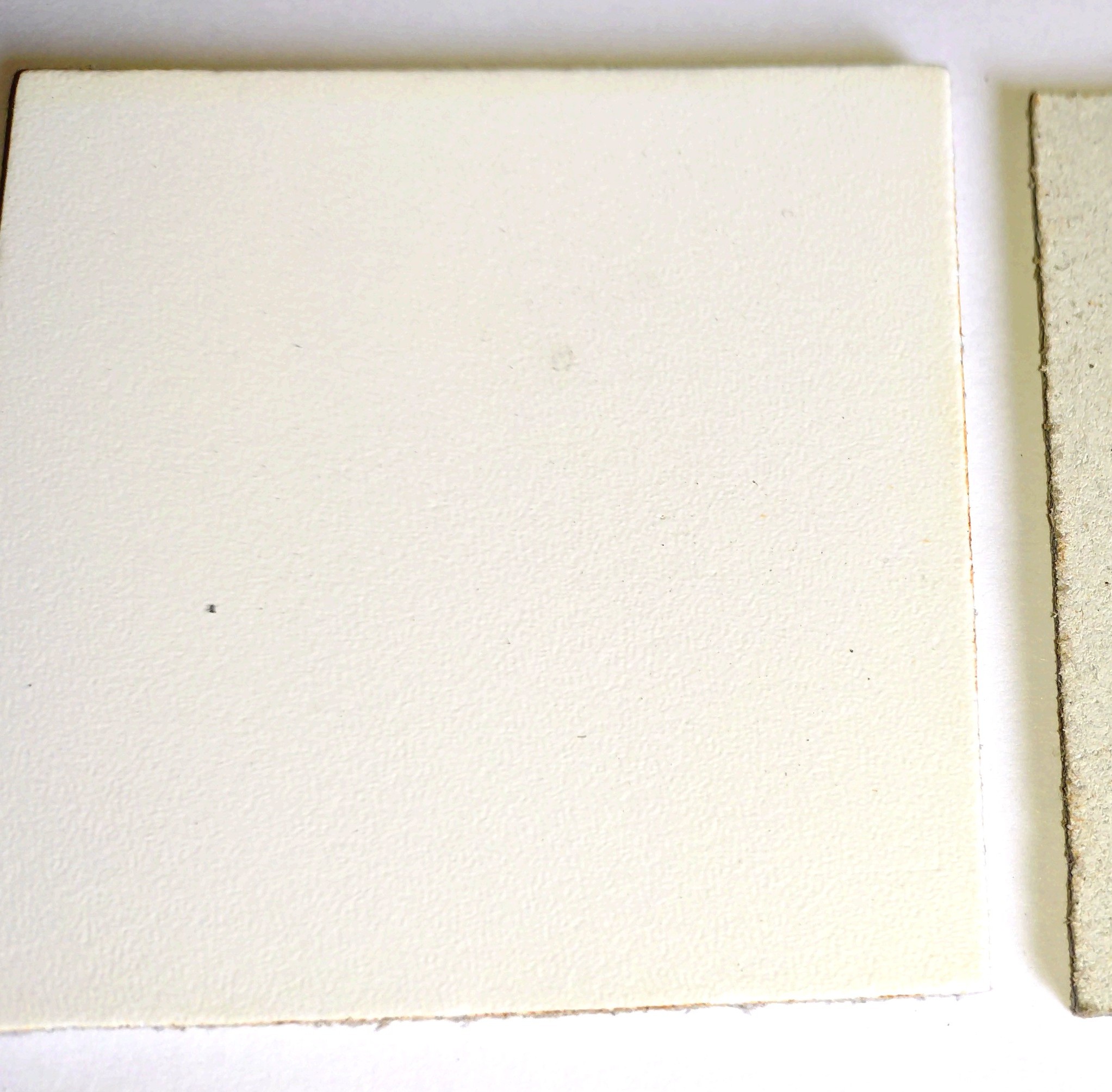 Leather Squares - 60mm x 60mm - Various Colours (White, 10)