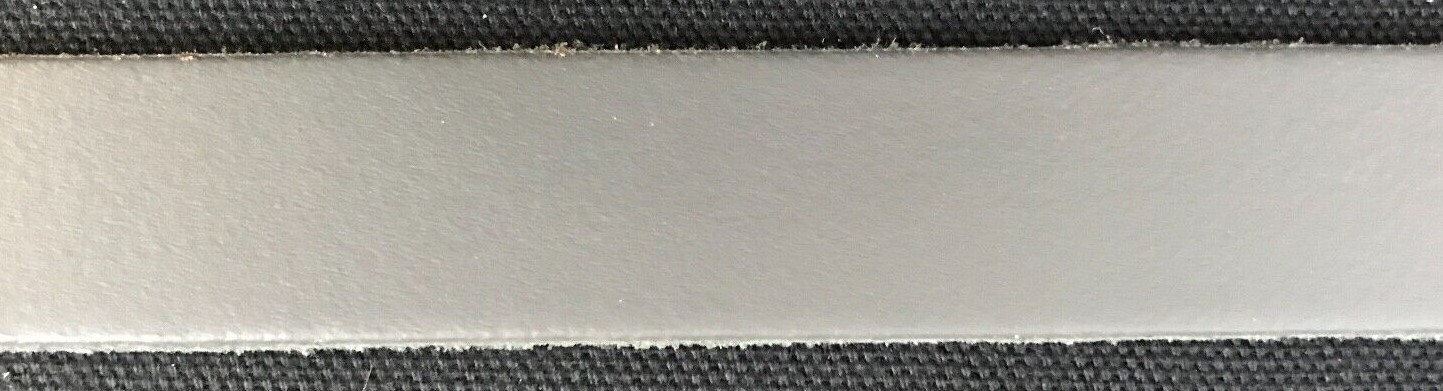 Leather Strap 127cm (50 inch) - Widths (up to 25mm - 1 inch) - Grey 16mm