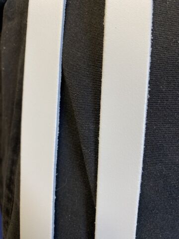 Leather Strap 127cm (50 inch) - Widths (up to 25mm - 1 inch) - Dove Grey 25mm