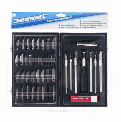 Modellers Hobby Craft Knife Set - 51pc