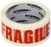 Packing Tape  - 'FRAGILE