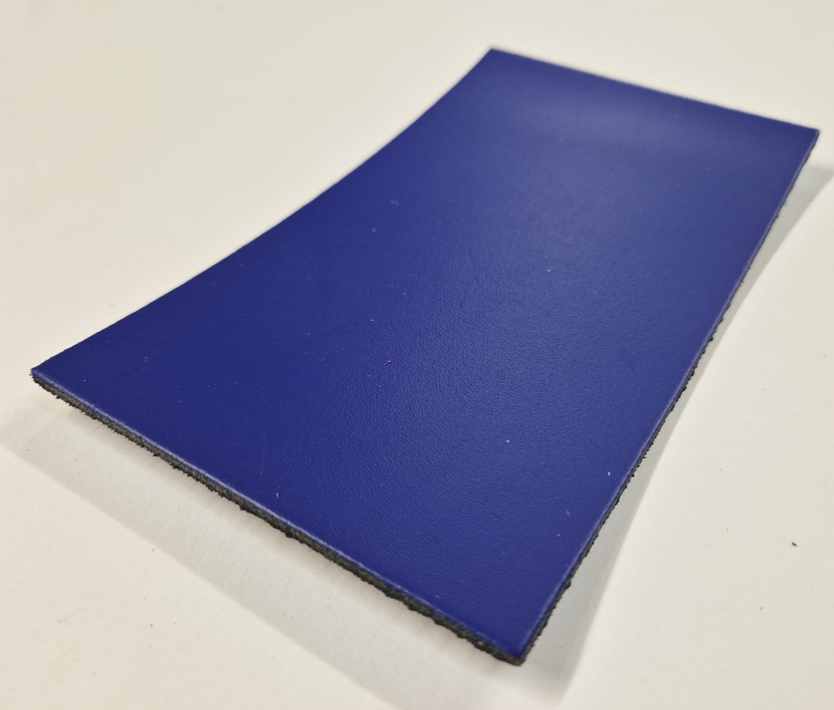 Pair Of Leather Horse Buckle Guards 1 Row - 3 Slots (Royal Blue)