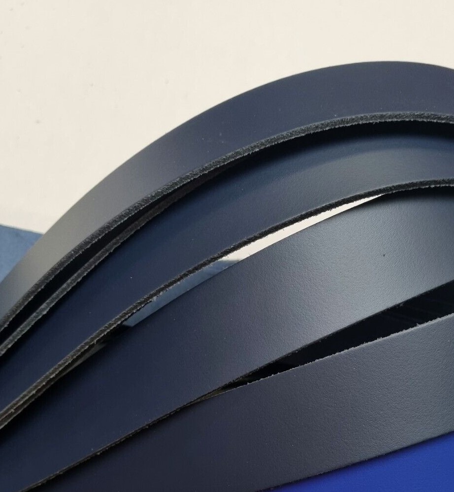 Pair of Replacement Bag Handles - Size & Colour Options (29 inch x 23mm, Navy)
