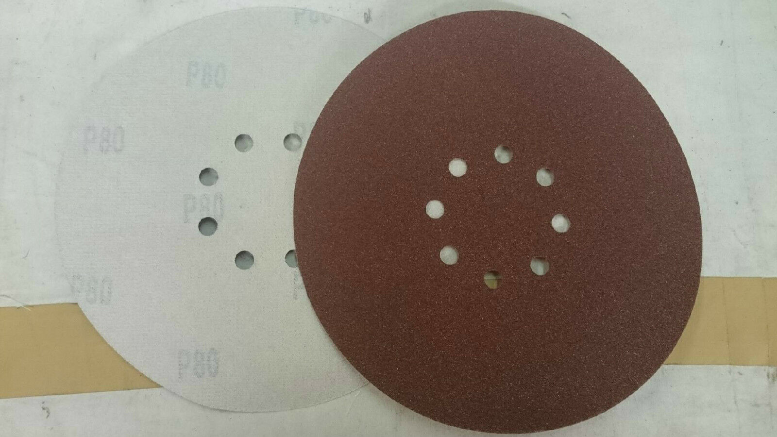 Sanding Discs - 225mm Punched - Hook & Loop (Choice of Grits & Pack Qty) (060/6)