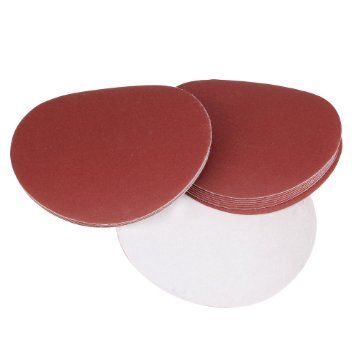 Sanding Discs - Hook & Loop - Plain - Alum. Oxide (Choice of Grits, Sizes & Pack Qty's)