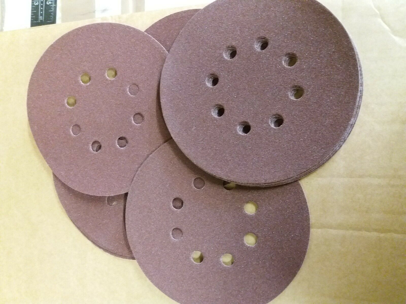 Sanding Discs - Punched - Hook & Loop (Choice of Grits & Pack Qty