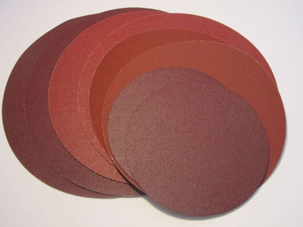 Sanding Disc - Self Adhesive - Aluminium Oxide (Choice of Sizes, Grits & Pack Qty's)