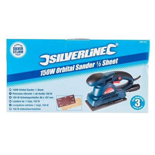 Silverline Orbital Sander 150W