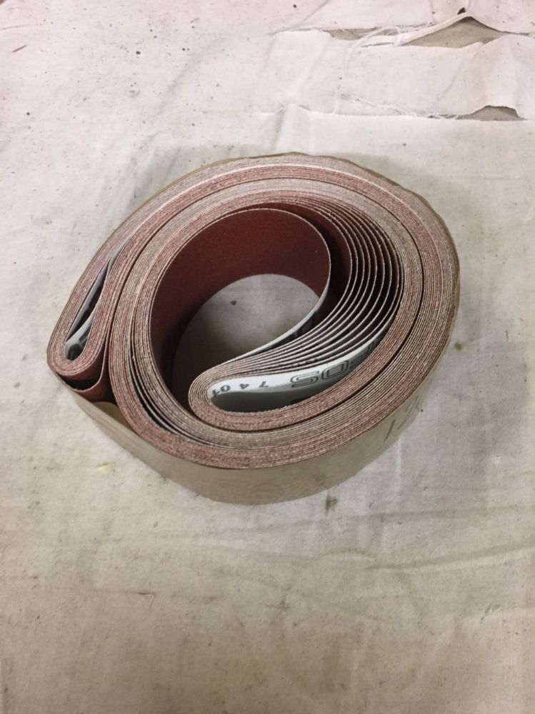 SORBY PRO-EDGE SANDING BELT ALUMINIUM OXIDE (Choice of Pack Qty's & Grits)