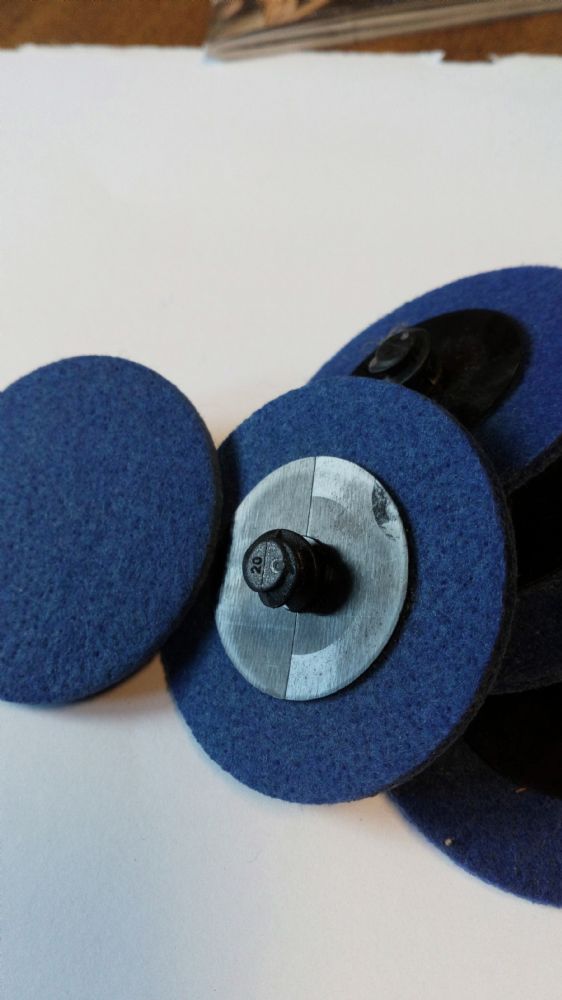Swift-Lock (Roloc) Felt Discs 50mm  (50mm / 20 Discs)