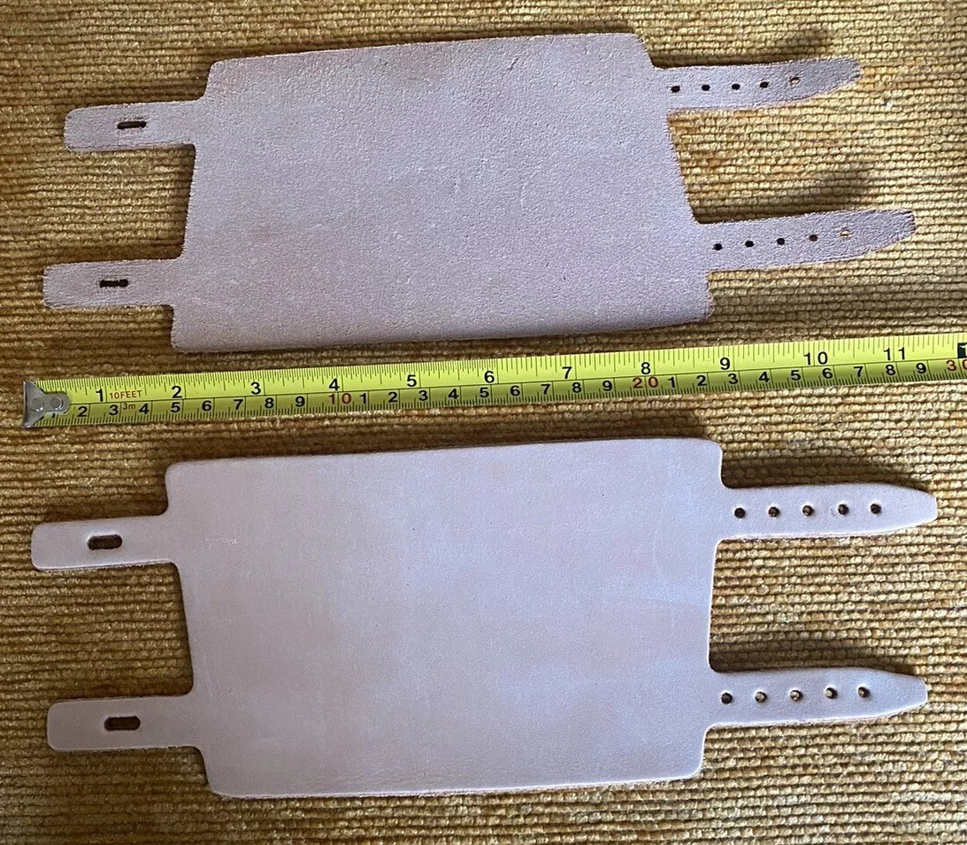 Wrist Band Blanks - 2 Straps - Various Colours Available (Black)