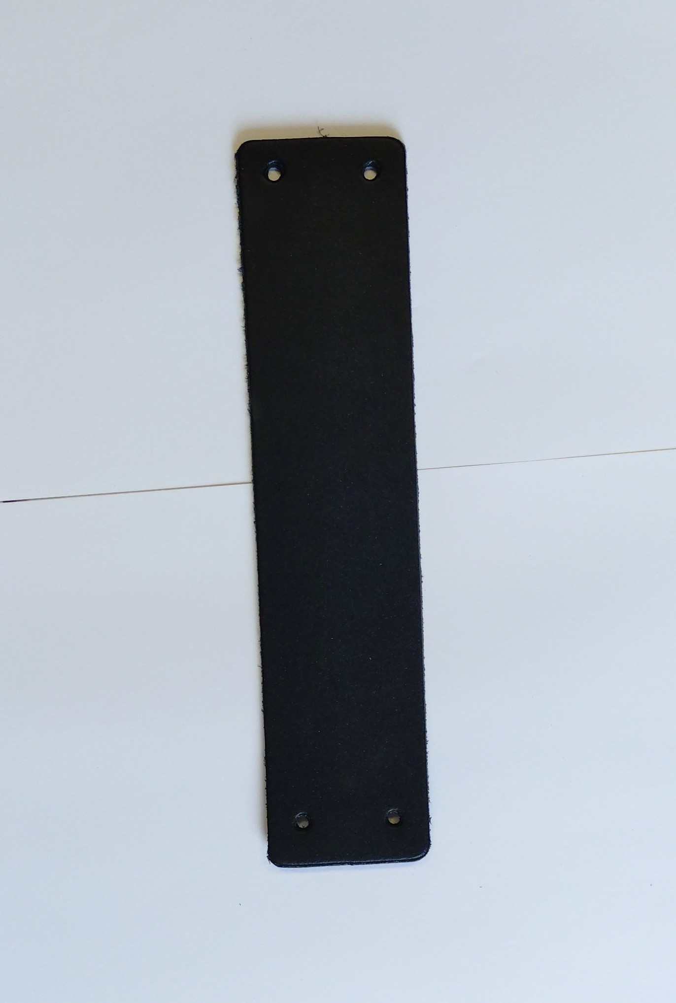 Wrist Cuff Blanks - Pack of 2 - Medium - Various Colours (Medium - 4 holes, Black)